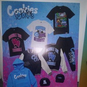 Cookies OTX Boys Merch Collab Zumiez Store Large Promo Poster Foam 24x31